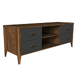 ТВ-тумба с 4 ящиками и полками Tasteful Furniture варинант исполнения - 1 | Loft Concept во Владивостоке
