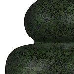 Настольная лампа зеленая с тканевым абажуром Splashes of Green Moss варинант исполнения - 1 | Loft Concept во Владивостоке