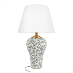 Настольная лампа с цветочной росписью Lamp Flower Painting варинант исполнения - 6 | Loft Concept во Владивостоке