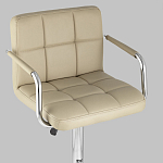 Барный стул с подлокотниками Honory Beige варинант исполнения - 7 | Loft Concept во Владивостоке