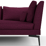 Мебельная ткань Шенилл фиолетовый цвет 138 см T4-27 варинант исполнения - 2 | Loft Concept во Владивостоке