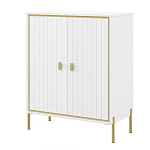 Тумба белая с двумя дверками и полками Antique Order варинант исполнения - 1 | Loft Concept во Владивостоке