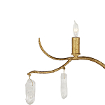 Бра с каркасом в виде веток усыпанных кристаллами Branches with Crystals варинант исполнения - 1 | Loft Concept во Владивостоке