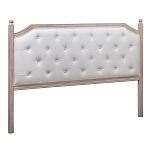 Изголовье кровати бежевое с мягкой обивкой из льна Emma Headboard варинант исполнения - 1 | Loft Concept во Владивостоке