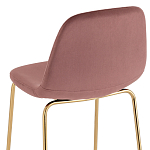 Барный стул на золотистых ножках VENDRAMIN Pink варинант исполнения - 7 | Loft Concept во Владивостоке