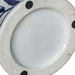 Ваза с бело-синей росписью и изображением цветов Blue & White Ornament варинант исполнения - 2 | Loft Concept во Владивостоке