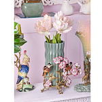 Ваза с птицами и цветами из фарфора с бронзовыми элементами Garden of Eden варинант исполнения - 5 | Loft Concept во Владивостоке