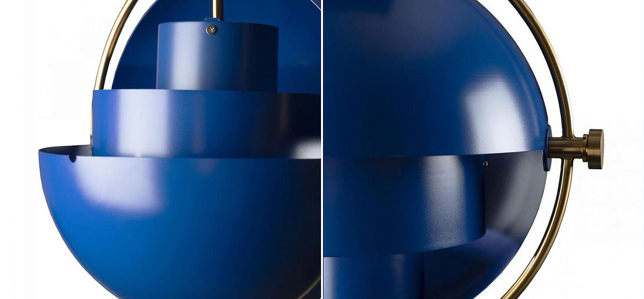 Подвесной светильник Louis Weisdorff Blue диаметр 38 Подвесной светильник Louis Weisdorff Blue диаметр 38 - Loft-Concept во Владивостоке