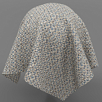 Мебельная ткань Шенилл серо-голубой цвет 142 см T4-47 варинант исполнения - 16 | Loft Concept во Владивостоке