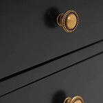 Прикроватная тумба Вlues Black варинант исполнения - 3 | Loft Concept во Владивостоке