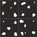 Плитка с узором Осколки варинант исполнения - 2 | Loft Concept во Владивостоке