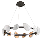 Люстра подвесная круглая с овальными плафонами Iona chandelier варинант исполнения - 5 | Loft Concept во Владивостоке