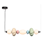 Подвесной светильник линейный с керамическими элементами 24W LED Fragrant Light варинант исполнения - 1 | Loft Concept во Владивостоке