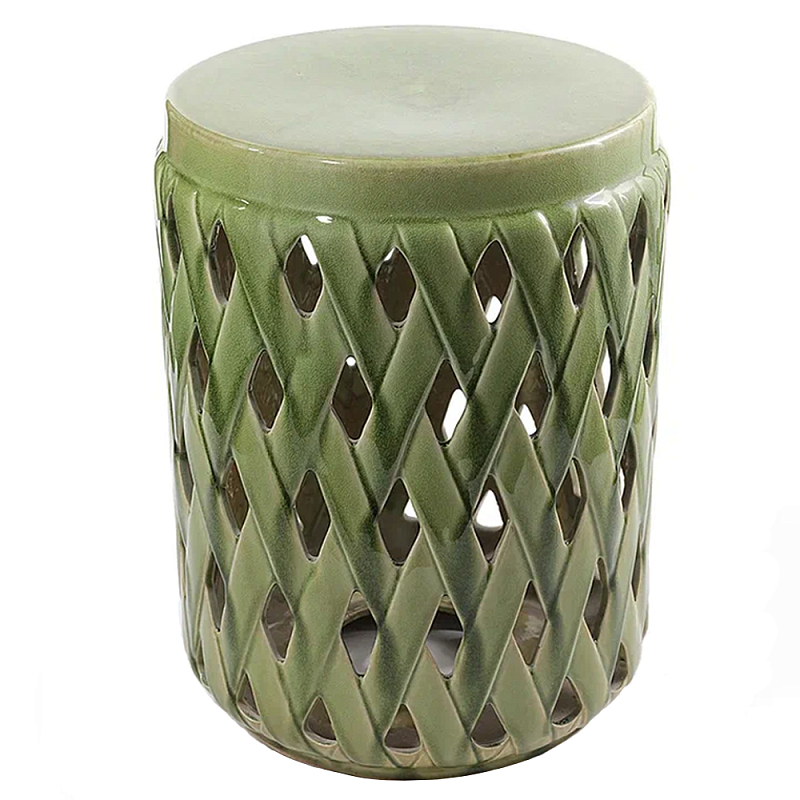 Керамический табурет Ceramic Chair Light Green Зеленый Керамический табурет Ceramic Chair Light Green Зеленый во Владивостоке | Loft Concept