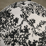 Стул обеденный деревянный с цветочной обивкой Foshan Chair варинант исполнения - 3 | Loft Concept во Владивостоке