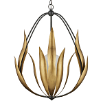 Люстра грушевидной формы с волнистыми листьями Foliage of Leaf Forms варинант исполнения - 3 | Loft Concept во Владивостоке