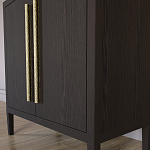 Современный Буфет Primo с 2 дверцами Темный орех варинант исполнения - 4 | Loft Concept во Владивостоке