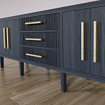 Большая VT-тумба Primo шпон Черный дуб варинант исполнения - 4 | Loft Concept во Владивостоке