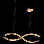 Люстра волнистой формы с фактурным хрустальным плафоном Light Delight варинант исполнения - 3 | Loft Concept во Владивостоке