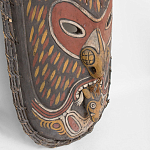 Деревянная расписная маска ручной работы Great Papuan Mask варинант исполнения - 2 | Loft Concept во Владивостоке