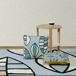 Чехол на подушку с рисунком и вышивкой Aurora Allure Drift варинант исполнения - 4 | Loft Concept во Владивостоке