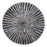 Столик с инкрустацией с перламутровым узором Dominic Black варинант исполнения - 2 | Loft Concept во Владивостоке