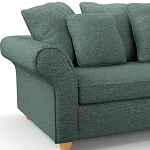 Мебельная ткань Шенилл бирюзовый цвет 138 см T4-31 варинант исполнения - 7 | Loft Concept во Владивостоке