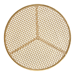 Столик приставной золотистый с орнаментом на столешнице Tanzania варинант исполнения - 2 | Loft Concept во Владивостоке