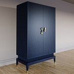 Платяной шкаф Elsa Dreams Blue с 2-мя фасадами варинант исполнения - 1 | Loft Concept во Владивостоке