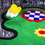 Дизайнерский ковер с цветами Poltronova Tappeto Prato Rug варинант исполнения - 8 | Loft Concept во Владивостоке