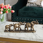 Композиция в виде семьи слонов Elephants Figurine варинант исполнения - 1 | Loft Concept во Владивостоке