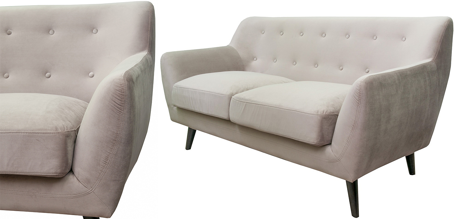 Диван Amantea Sofa beige velour Диван Amantea Sofa beige velour - Loft-Concept во Владивостоке