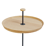 Pin журнальный столик из натурального дуба и бетона варинант исполнения - 1 | Loft Concept во Владивостоке