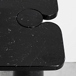 Консоль чёрная на 2-х конусообразных ножках Eros варинант исполнения - 1 | Loft Concept во Владивостоке