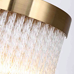 Бра с прозрачными стеклянными трубочками и металлическим основанием Nembus варинант исполнения - 3 | Loft Concept во Владивостоке