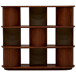 Стеллаж Zacharie Brown Wood Rack варинант исполнения - 2 | Loft Concept во Владивостоке