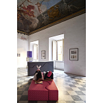 Дизайнерский модульный диван волнистой формы с цветным принтом Poltronova Superonda Sofa варинант исполнения - 10 | Loft Concept во Владивостоке