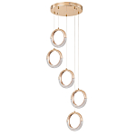 Люстра светодиодная Golden Shackle варинант исполнения - 3 | Loft Concept во Владивостоке
