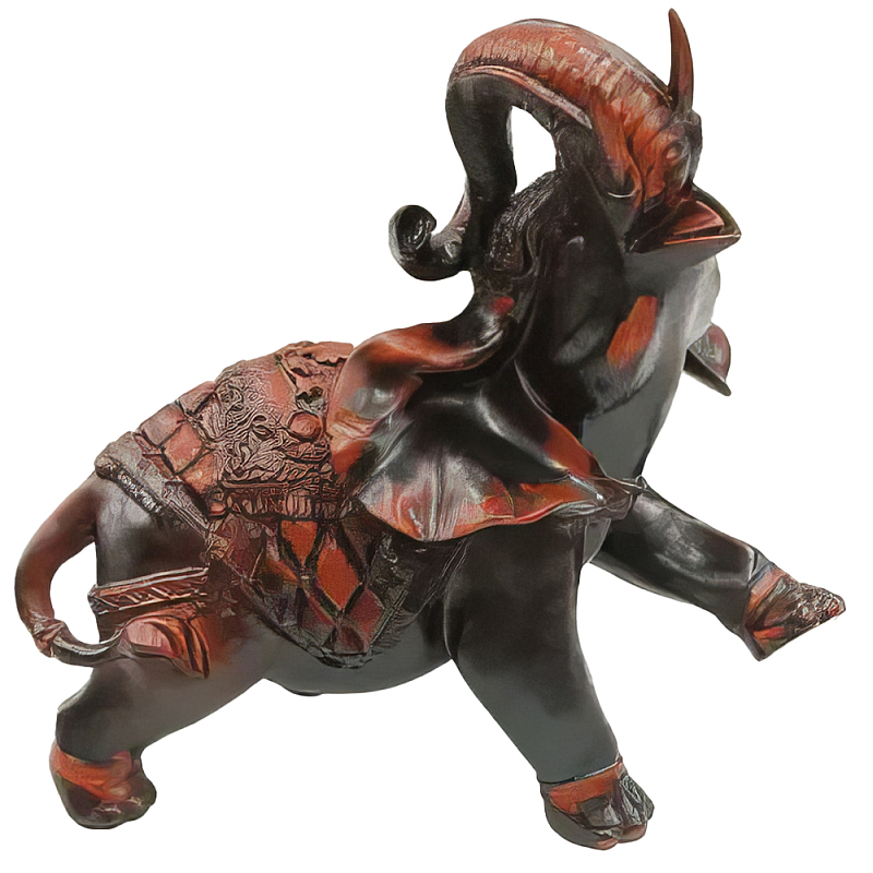Статуэтка в виде слона Happy Elephant Коричневый Статуэтка в виде слона Happy Elephant Коричневый во Владивостоке | Loft Concept