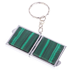 Зеркало брелок складное двухстороннее из натурального камня Малахит Stone Mirrors варинант исполнения - 5 | Loft Concept во Владивостоке