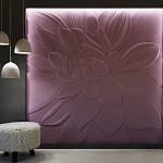 Барельеф LOTUS варинант исполнения - 3 | Loft Concept во Владивостоке