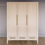 Большой Шкаф Primo Светлый дуб с 3 дверьми и 3 выдвижными ящиками варинант исполнения - 1 | Loft Concept во Владивостоке