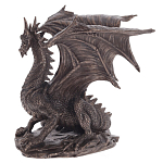 Декоративная статуэтка Дракон Dragon Brown Statuette варинант исполнения - 3 | Loft Concept во Владивостоке