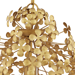 Подвесной светильник золотой с декором в виде лепестков клевера Hanging Clover варинант исполнения - 1 | Loft Concept во Владивостоке