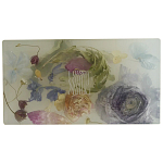 Шкатулка из эпоксидной смолы с цветами белая Epoxy Resin Rectangular Box White варинант исполнения - 1 | Loft Concept во Владивостоке