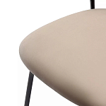 Стул Singer Chair без подлокотников светло-коричневый Велюр варинант исполнения - 5 | Loft Concept во Владивостоке