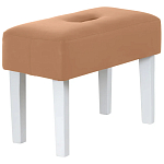 Мягкий пуф на белых ножках Winton Pouf варинант исполнения - 1 | Loft Concept во Владивостоке