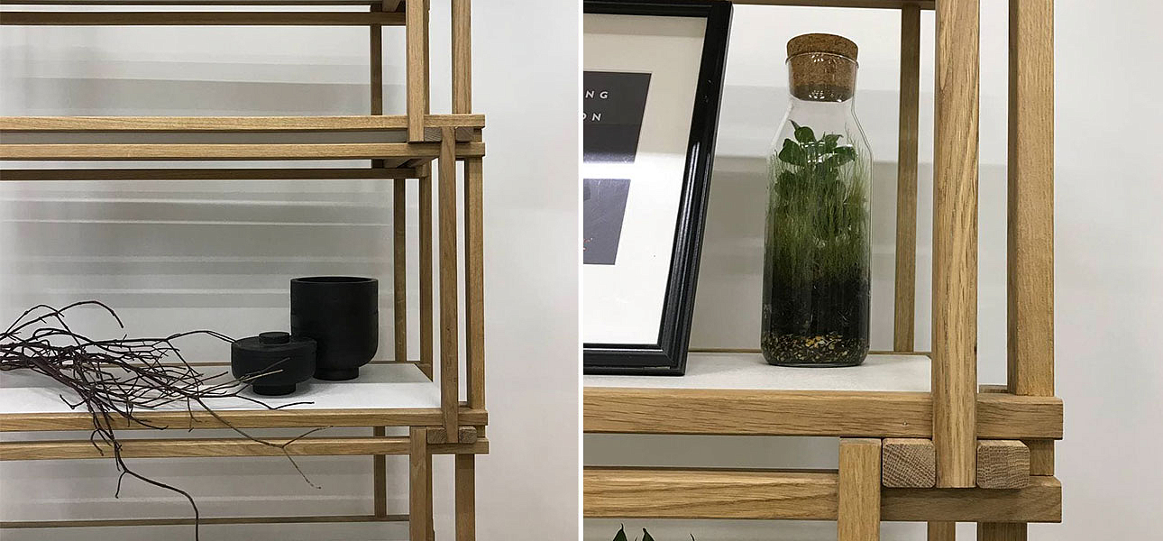 Стеллаж кубические сечения Ernie Стеллаж кубические сечения Ernie - Loft-Concept во Владивостоке