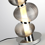Настольная лампа с 3-мя рифлеными стеклянными шарами Marcelh Light варинант исполнения - 8 | Loft Concept во Владивостоке