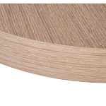 Столик журнальный круглый со светлым шпоном Light Veneer Table варинант исполнения - 4 | Loft Concept во Владивостоке